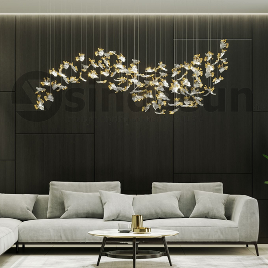 Frozen Double Height Chandelier-M3