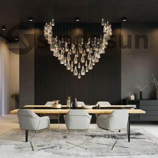 HAIDA L1-Double Height Chandelier